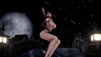 Preview 3 of Giving Money And Fucked - MMD R18 kangxi me and you nude dance