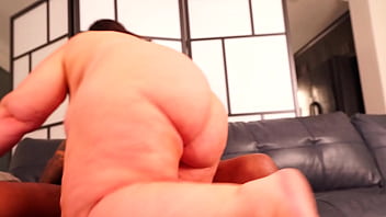 Preview 1 of Bd Boos Sex - Sexy BBW Luna Lark supports Shaundam with his lil ball problem