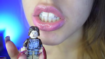 Preview 1 of Jfk Girl - Salmakia is your giantess and gets you inside her mouth