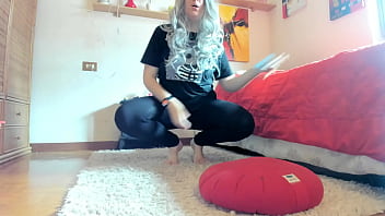 Preview 1 of Sex Enmy - Your favorite wears a big dirty diaper and fills it with hot pee