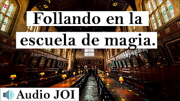 Preview 1 of Ded Girl Sex - JOI en Howarts. Reencuentro en la escuela de magia.