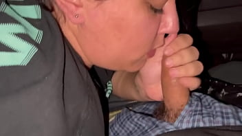 Preview 3 of Mofos Asian Sex - Getting head in car
