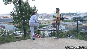 Preview 2 of Man With Big Dicks - He picks up and fucks very old