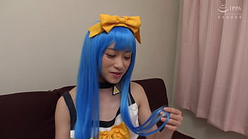 Preview 2 of Man Mastervetion - 【最強属性】ちょっと焦らしたらもうたまらなくてもっと頂戴モードの美女ヒロイン姿の桐山結羽ちゃんがイキまくり！サンプル