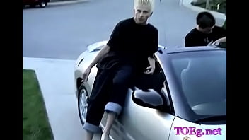 Preview 4 of Hijackers Fucky - Closeup foot fetish