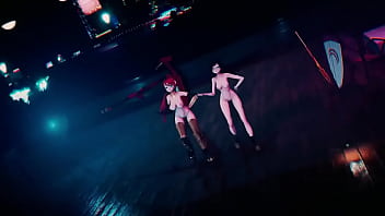 Preview 3 of Lilly Mom Make Son Toilet Slave - MMD Pyrrha duo what to screw you