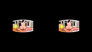 Preview 4 of Pashwer Xxxx - Naughty America - College cutties Harlow West,  Mia Kay,  &amp_ Raven Right take their dare game in a slutty direction