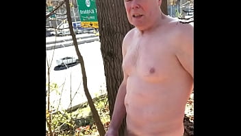 Preview 3 of Mantoboyxxx Boy - Naked Wank Off By The Highway Again 11-2020