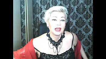 Preview 1 of Spoiled Vit - Hot Russian MILF AimeeParadise spreads her legs wide and fucks herself hard with a dildo in both holes!