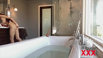 Preview 1 of Reena Sky Limit - Sabina Rouge Mansion Bathtub Solo