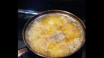 Preview 4 of Kutta Xnxx Video - Tristina Millz Cooking Chicken