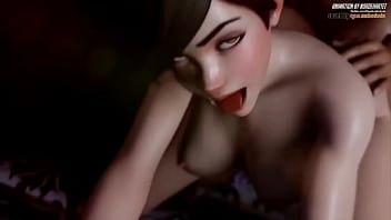 Preview 1 of Thick Ebony Mistress Feet - Overwatch Girls #1(REUPLOAD)