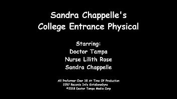 Preview 3 of Wwwxxx Desi Bf - Sandra Chappelle&#039_s Gyno Exam By Doctor Tampa &amp_ Nurse Lilith Rose Caught On Spy Cam @ GirlsGoneGyno - Tampa University Physical Reup