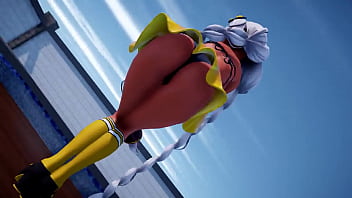 Preview 1 of And My 15 Year Old Son - MMD Kizuna Akari DEEP BLUE TOWN He Oideyo (Submitted by P masu)
