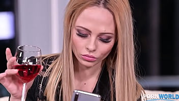 Preview 1 of Sexwife Szene - Delicious Dominno Cucks Her Husband by Using His Money to Film 2 Studs Banging Her GP1816