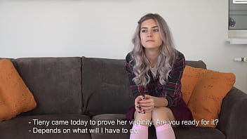 Preview 2 of Www Com Sxs Vido - Tieny Mieny blonde babe masturbating