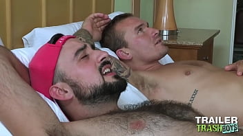 Preview 1 of Pussy Lickings - TRAILERTRASHBOYS Trailer Trash Isaac X And Mason Lear Fuck
