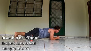 Preview 2 of Indan Boob Mast - Treino de Peito e Abd&ocirc_men em CASA MESMO! Sem academia?