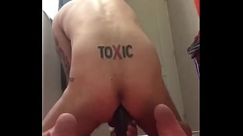 Preview 2 of Senpai Sex Naruto - Black dildo
