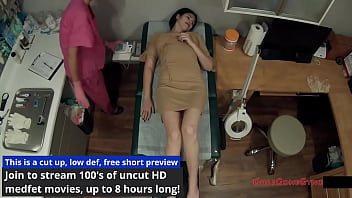 Preview 2 of Candid Waterpark Ass - Destiny DOA&#039_s Gyno Exam Caught On Hidden Cameras By Doctor Tampa &amp_ Nurse Kristen Martinez @ GirlsGoneGyno - Tampa University Physical Reup