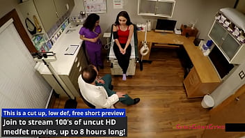 Preview 2 of American Pissing Public - Lenna Lux AKA Bill Gapes Gets Gyno Exam Caught On Spy Cam From Doctor Tampa &amp_ Nurse Lilith Rose @ GirlsGoneGyno! - Tampa University Physical Reup