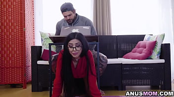 Preview 3 of Ass Stretch By Bbc - Julia de Lucia is the Personal SEX DOLL of Juan because she has been caught by Juan receiving gifts,  and to buy his silence Julia gets FUCKED