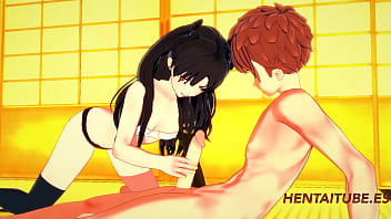 Preview 1 of Gangstar Rep - Fate Stay FGO Fate Grand Order Hentai 3D - Ishtar Handjob &amp_ Blowjob &amp_ Cum Mouth