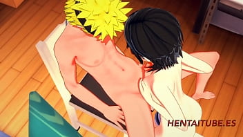 Preview 1 of Orginel Xxx - Boruto Naruto Hentai 3D - Sarada boobjob and Fucked by Naruto - Hentai 3D