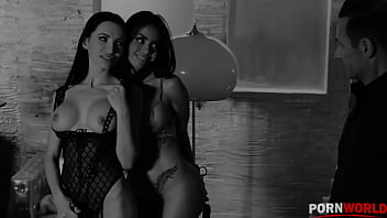 Preview 4 of Safada Dando O Cu Ate Gozar - Russian Dom Sasha Rose Smacks Her Busty Latina Lynx Sub Canela Skin Around GP1815