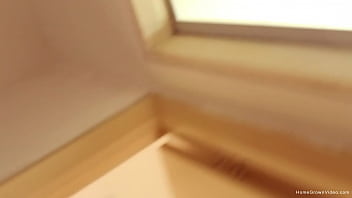 Preview 1 of 20 Butifull Hot - Skinny brunette amateur ass fucked in the shower