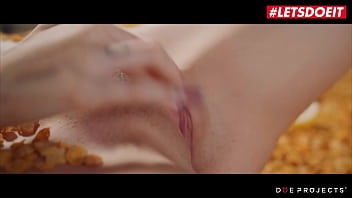 Preview 2 of Sixy Doghter - LETSDOEIT - Caomei Bala - Spanish Babe Needs Some Milk For Breakfast