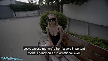 Preview 1 of Aisha Fells Black Amateur - Public Agent Cute Spanish Blonde Lya Missy Fucked in the Forest