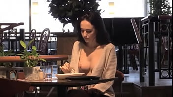 Preview 3 of My Mkn - Topless in a restaurant