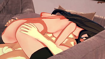Preview 4 of Sx Bf Sx Bilu - Tohsaka Rin does 69 before riding cock on the sofa - Fate/Stay Night Hentai.