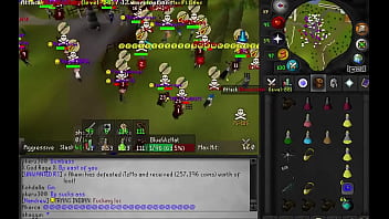 Preview 2 of Tsel Dad - 50 pink cowboys smoke pot  OLDSCHOOL RUNESCAPE