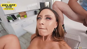 Preview 2 of Son Mom Say Fuck Me - Cheating Wet Pussy Gets Caught &amp_ Anal-ized Cassie Del Isla / Brazzers/ Enter XVPROMO on official site for discount
