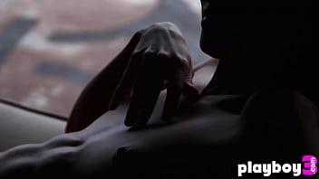 Preview 4 of Asian Teen Wank Mid Get Cock - Sweet Asian model Magen Hana posing in hot lingerie before passion striptease action