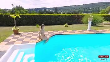 Preview 2 of Japanese Romance Sex - Seducing The Poolboy in POV