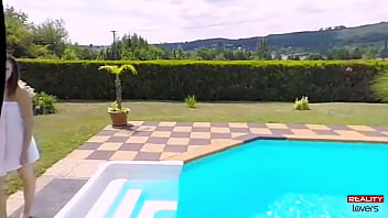 Preview 1 of Japanese Romance Sex - Seducing The Poolboy in POV