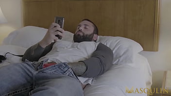 Preview 1 of Katie Love - MASQULIN Bearded Markus Kage Barebacks Bottom Igor Romani