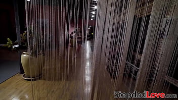 Preview 1 of Trybal Sex - Cock addicted stepdaughter Kylie Rocket swallows sticky cum
