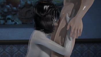 Preview 4 of Fate Dog - Bioshock - Elizabeth Sex Adventures Vol 2 - Titjob,  sex and deepthroat - 3D Porn