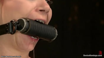 Preview 3 of Refe Sex Videos - Busty redhead vibed on device bondage