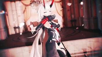 Preview 2 of Masturbation Chat City - MMD Herrscher Raiden Mei Wiggle Wiggle (Submitted by badwoman32133)
