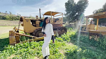 Preview 4 of Wow Girls Hd Sex - Vintage Tractor Mayhem 4K