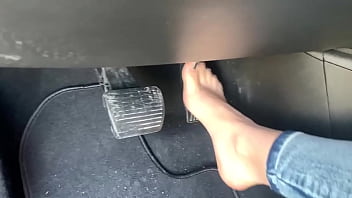Preview 2 of Kirito Anime - Mistress Sofi - Pedal Pumping In Socks and Bare Feet