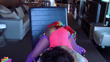 Preview 2 of Mom Fakeg - Cali Caliente gets fucked hard by a clown