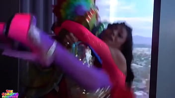 Preview 1 of Mom Fakeg - Cali Caliente gets fucked hard by a clown