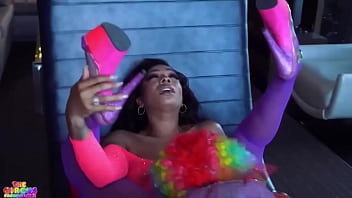 Preview 4 of Mom Fakeg - Cali Caliente gets fucked hard by a clown