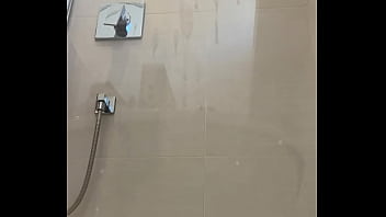 Preview 4 of Put Nang Senja - huge load in shower glass,  dildo in ass 1st time